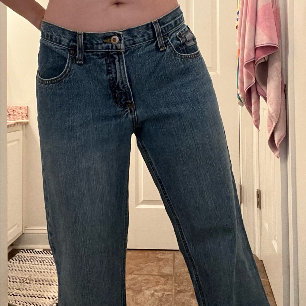 Cruel Girl 1990s Vintage Low Rise Denim Jeans